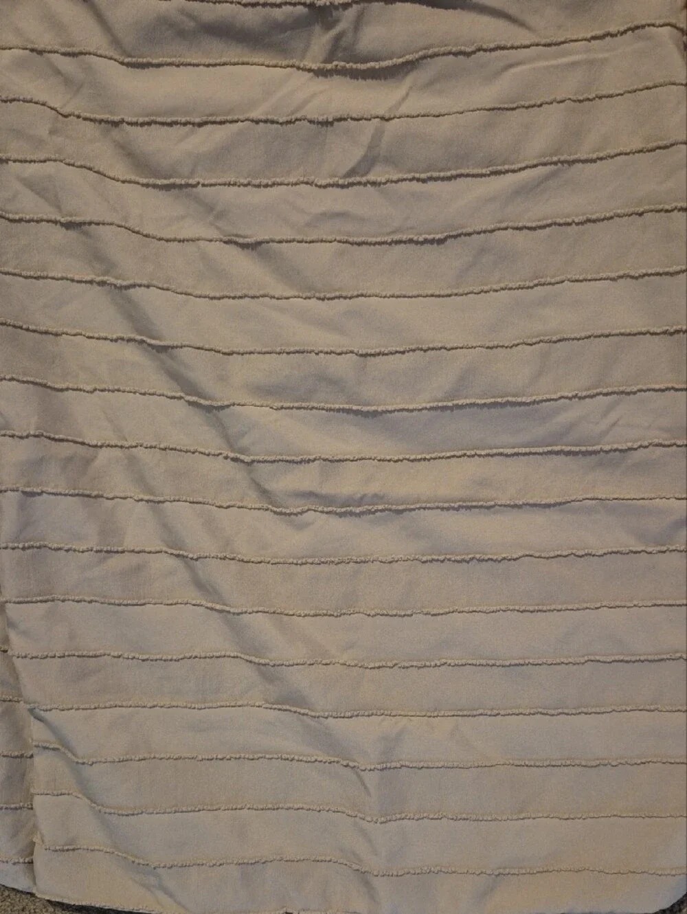 Textured 3-Piece Set Includes Standard Pillow Cases in Tan, Orange & Grey